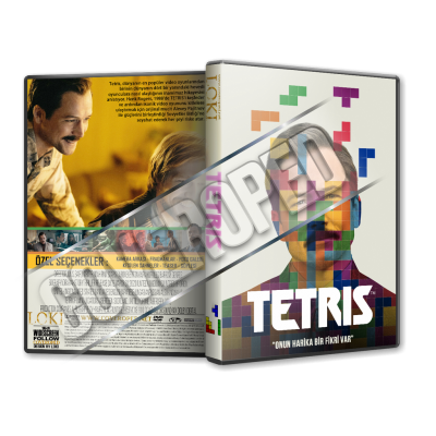 Tetris - 2023 Türkçe Dvd Cover Tasarımı